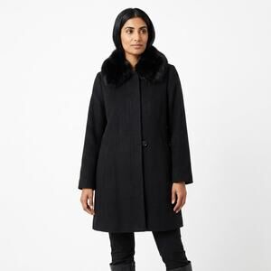 Forecaster Genuine 100% virgin wool Black Lined Jacket Women Size 4